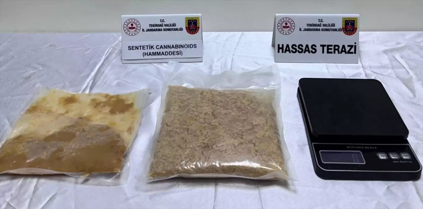 tekirdagda uyusturucu operasyonu 1 kilo 36 gram ele gecirildi ZP1Ykiby