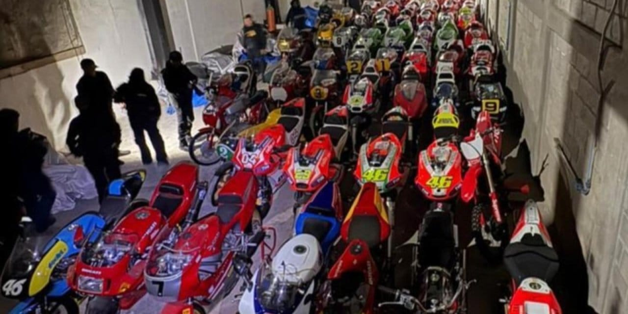 MotoGp hazine sandığı: Yüzyılın koleksiyonu FBI baskınında ortaya çıktı