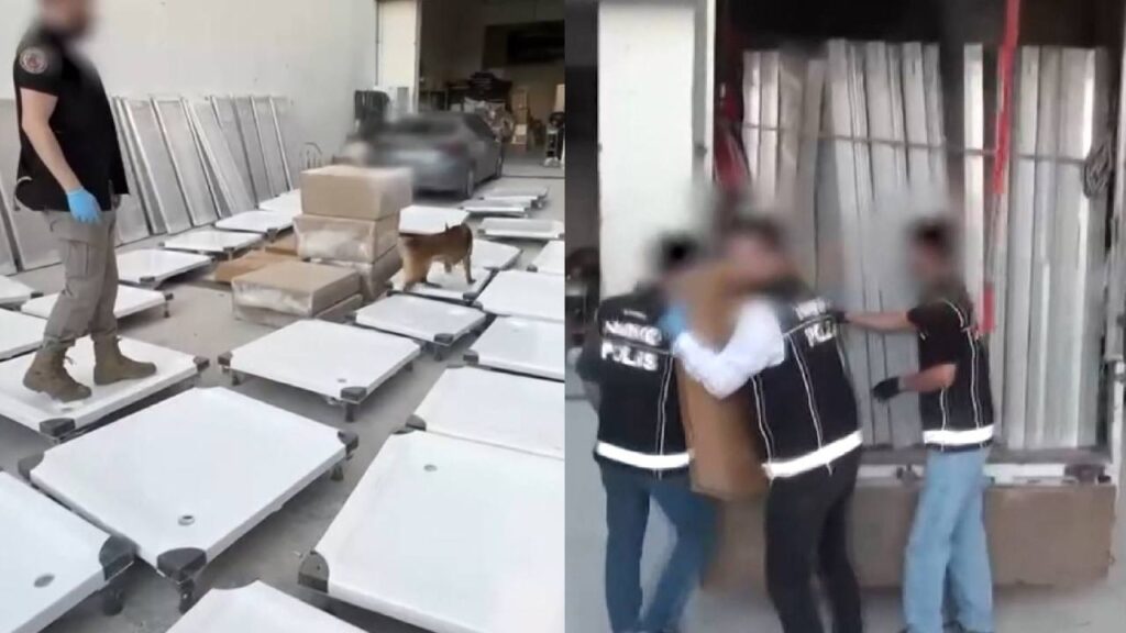 İstanbul’da Uyuşturucu Operasyonu: Duş Tekneleri Arasında 92,5 Kilogram Eroin Ele Geçirildi