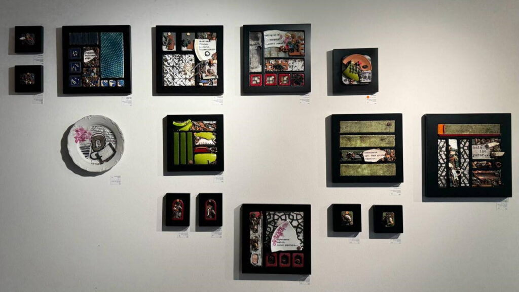 Elif Aydoğdu Ağatekin’in “Sağanak” Sergisi Nurol Sanat Galerisi’nde Sanatseverlerle Buluştu