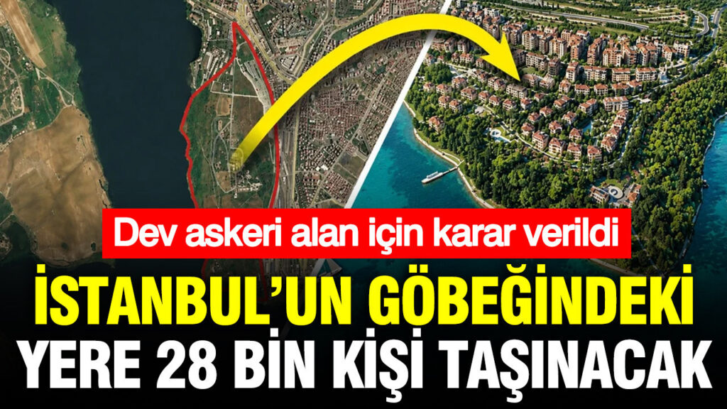 İstanbul’un Kalbinde 28 Bin Kişilik Yeni Yerleşim: Askeri Alan Ranta Dönüşüyor