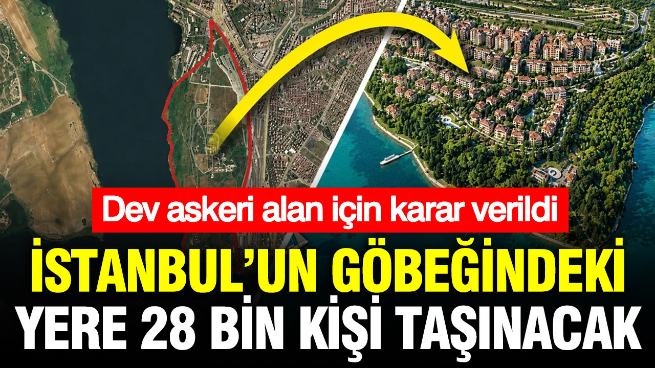 İstanbul’un Kalbinde 28 Bin Kişilik Yeni Yerleşim: Askeri Alan Ranta Dönüşüyor