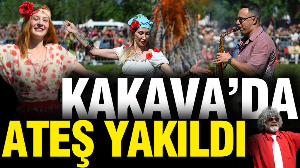 Edirne’de Kakava Şenlikleri Ateşi Yandı