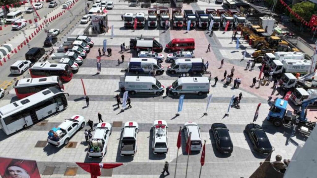 Manisa’ya 376 Araçlık Yeni Filonun Katkısı
