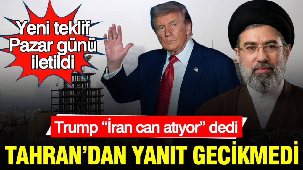 Trump’tan İran Açıklaması: Tahran Yeni Teklifini Pazar Günü İletti