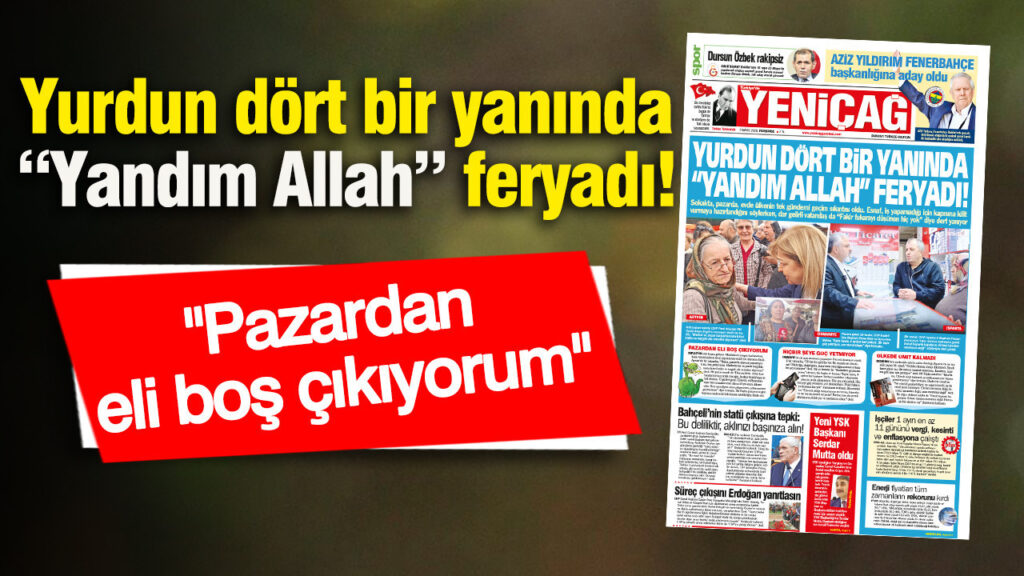 Türkiye’de Geçim Sıkıntısı: “Yandım Allah” Feryatları Yükseliyor